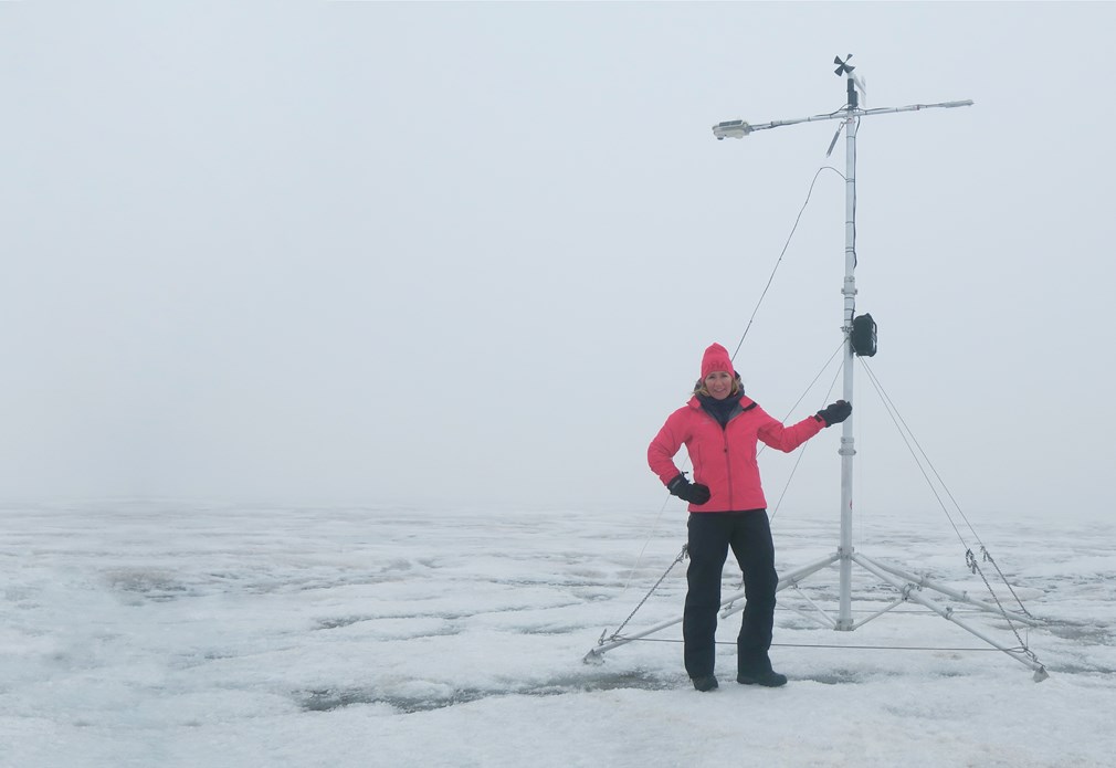 Helga van Leur - spitsbergen weerstation