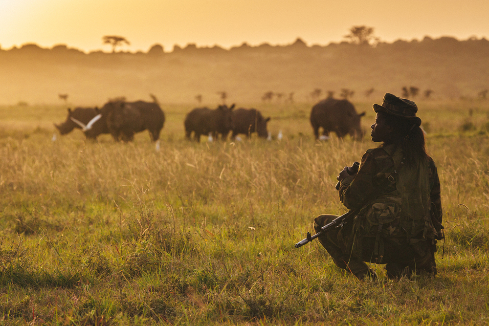 Ranger Doreen Adongo in Kenya